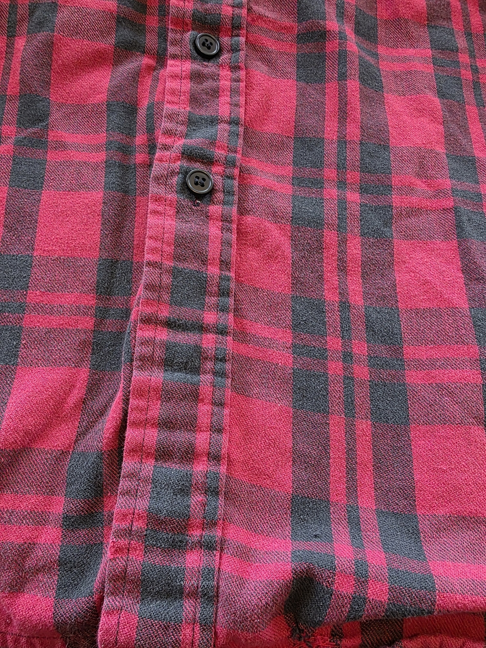 Vintage 1985 Levi Strauss Sutter Creek Plaid Flannel Shirt Men’s L - Picture 11 of 16